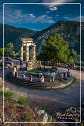 Delphi (414) Tholos im Heiligtum der Athena Pronaia