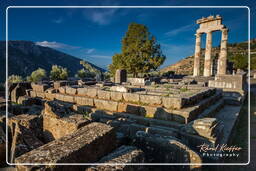 Delphi (453) Tholos im Heiligtum der Athena Pronaia