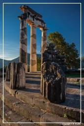 Delphi (461) Tholos im Heiligtum der Athena Pronaia