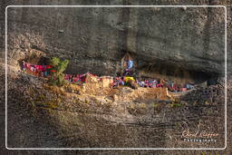 Cave of St George Mandila, Meteora (1317)