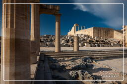 Lindos (68) Akropolis von Lindos