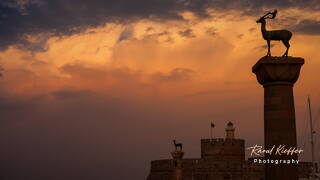 Rhodes, Mandraki harbour, Greece