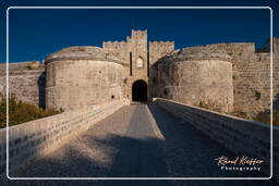 Rhodos (873) Mittelalterliche Mauern