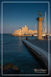 Rhodes (935) Mandraki harbour