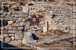Ancient Thira, Santorini (1875)