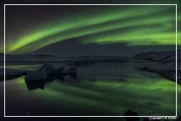 Aurora Borealis (Iceland) (32) Jökulsárlón