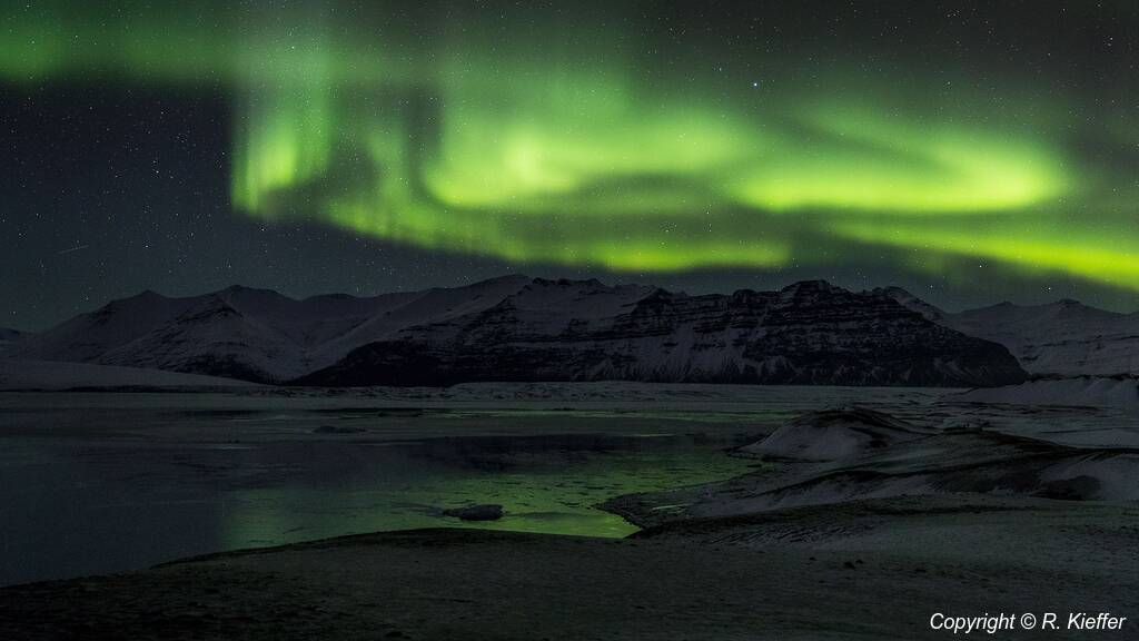 Aurore Boréale (Islande) (54) Jökulsárlón