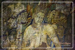 Ajanta Caves (23) Cave 1 (Padmapani)