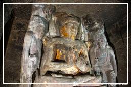Grotte di Ajanta (107) Grotta 4 (Vihara)