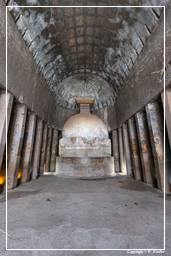 Ajanta-Höhlen (285) Höhle 10 (Chaitya)