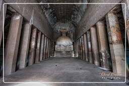 Grotte di Ajanta (289) Grotta 10 (Chaitya)