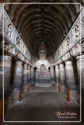 Grutas de Ajanta (372) Gruta 19 (Chaitya Griha)