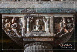 Grottes d’Ajanta (419) Grotte 19 (Chaitya Griha)