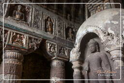 Grotte di Ajanta (426) Grotta 19 (Chaitya Griha)