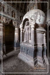 Ajanta-Höhlen (429) Höhle 19 (Chaitya Griha)