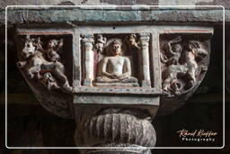 Grottes d’Ajanta (439) Grotte 19 (Chaitya Griha)