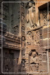 Grottes d’Ajanta (603) Grotte 19 (Chaitya Griha)