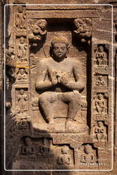 Grottes d’Ajanta (645) Grotte 19 (Chaitya Griha)