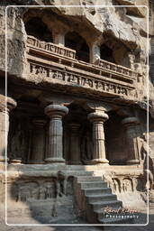 Grotte 16 (Temple de Kailâsanâtha), Grottes d’Ellora (21)
