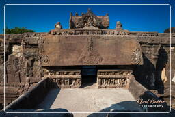 Grutas de Ellora (80) Gruta 16 (Templo Kailasa)