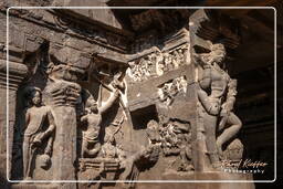 Ellora-Höhlen (100) Höhle 16 (Kailasa Tempel)