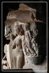 Grottes d’Ellora (224) Grotte 21