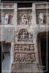 Grottes d’Ellora (258) Grotte 32 (Parshwanath)