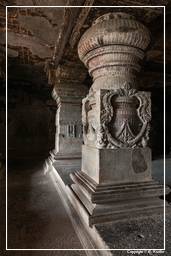 Ellora Caves (308) Cave 32 (Indra Sabha)