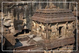 Grottes d’Ellora (411) Grotte 16 (Temple de Kailâsanâtha)