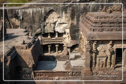 Grotte di Ellora (414) Grotta 16 (Tempio Kailasa)