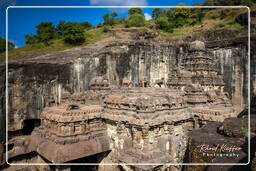 Cuevas de Ellora (416) Cueva 16 (Templo de Kailāsanātha)