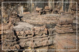 Grottes d’Ellora (435) Grotte 16 (Temple de Kailâsanâtha)