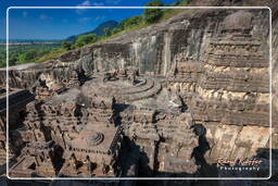 Cuevas de Ellora (441) Cueva 16 (Templo de Kailāsanātha)