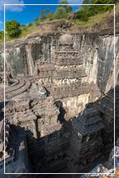 Grotte di Ellora (444) Grotta 16 (Tempio Kailasa)