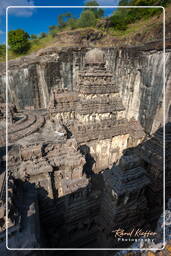 Grotte di Ellora (444) Grotta 16 (Tempio Kailasa)