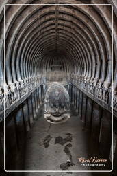 Cuevas de Ellora (608) Cueva 10 (Chaitya Vishvakarma)