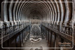 Cuevas de Ellora (638) Cueva 10 (Chaitya Vishvakarma)