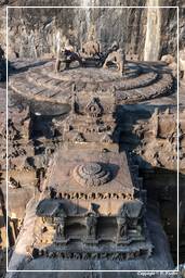 Grutas de Ellora (697) Gruta 16 (Templo Kailasa)