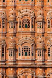 Jaipur (589) Hawa Mahal (Palácio dos Ventos)