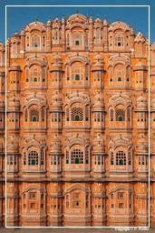 Jaipur (591) Hawa Mahal (Palácio dos Ventos)