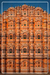 Jaipur (591) Hawa Mahal (Palácio dos Ventos)