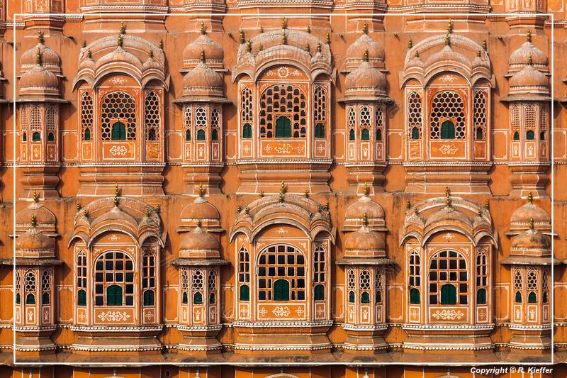 Jaipur (592) Hawa Mahal (Palace of Winds)