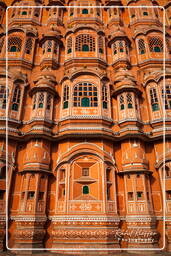 Jaipur (607) Hawa Mahal (Palácio dos Ventos)