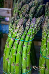 Campo dei Fiori (39) Mercato - Asparagi verdi