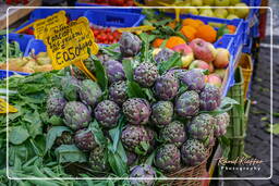 Campo dei Fiori (68) Markt - Artischocken