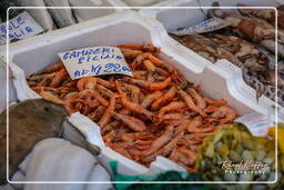 Campo dei Fiori (71) Markt - Garnelen