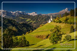 Dolomiti (193) Chapelle Sainte-Barbe (La Valle)