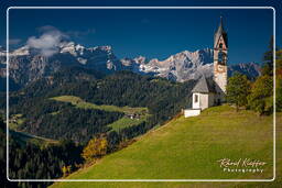 Dolomiti (213) Chapelle Sainte-Barbe (La Valle)