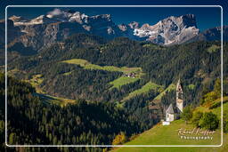 Dolomiti (238) Chapelle Sainte-Barbe (La Valle)