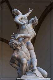 Florencia (104) Piazza della Signoria - Violación de la sabina de Giambologna